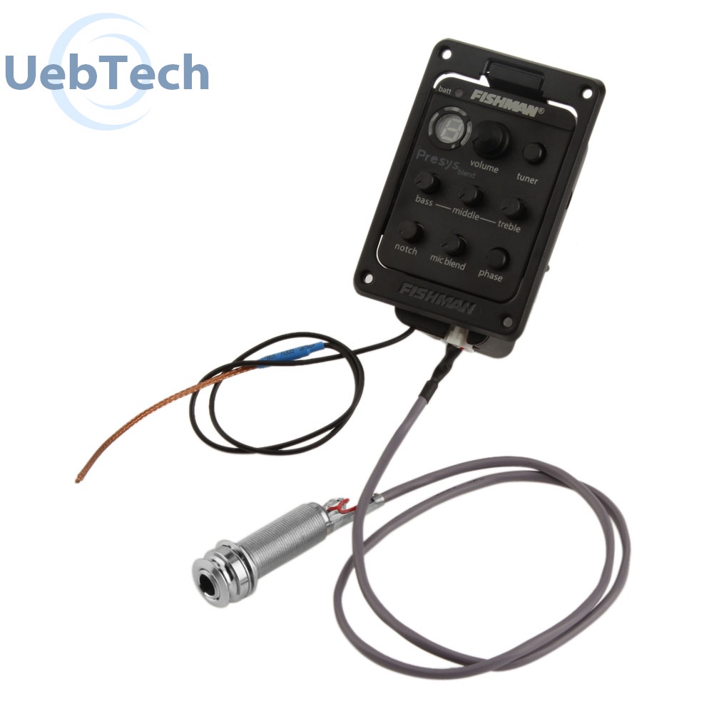 Bộ cân bằng EQ 4 băng tần Uebtech Fishman 301 cho đàn guitar chất lượng