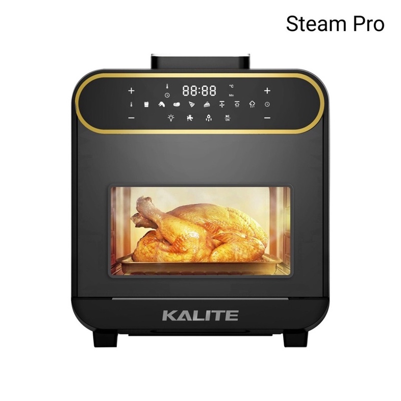 NỒI CHIÊN KHÔNG DẦU KALITE STEAM PRO tặng kẹp inox và xịt dầu