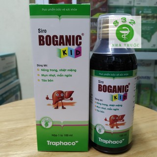 Siro BOGANIC Kid chai 100ml