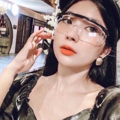 Kính bảo hộ chắn bụi, phòng dịch bênh cho mắt bạn giá 17k/cái kính trong | BigBuy360 - bigbuy360.vn