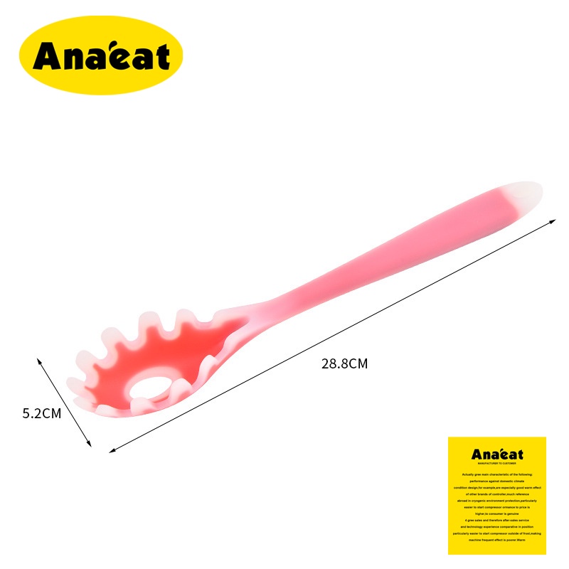 Muỗng Gắp Sợi Mì Spaghetti ANAEAT Dạng Móng Vuốt Bằng Silicon Chống Dính Chống Bỏng Tiện Lợi