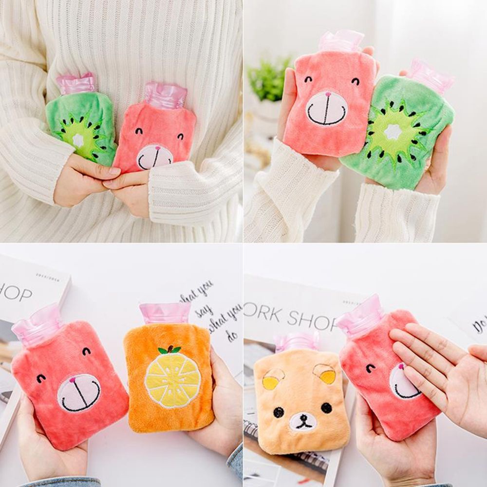 Túi chườm nước nóng giữ ấm tay chống nổ thiết kế dễ thương có thể tháo rời tiện dụng