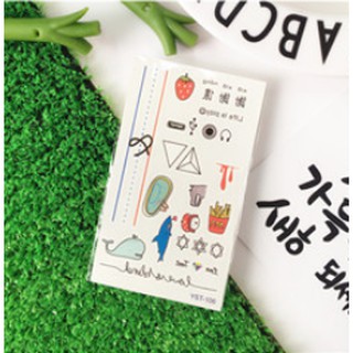Combo 10 Hình xăm mini cá tính DIY phong cách