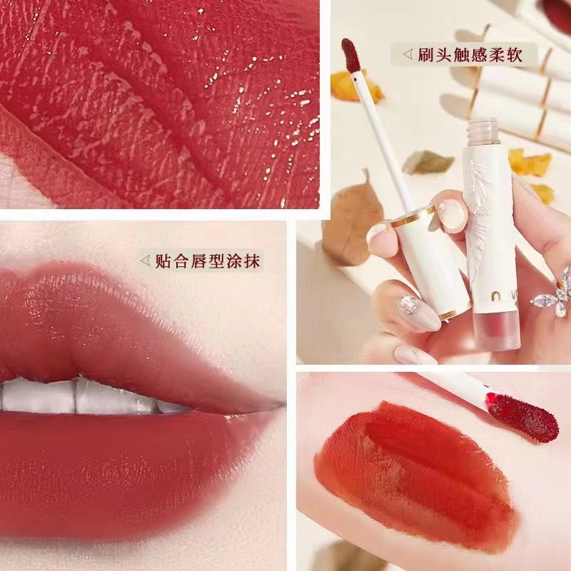 Son Kem NOVO Cánh Thiên Thần, Thiết Kế Son Trang Nhã Đẹp Mắt, Chất Son Mềm Mướt, Không Gây Khô Môi, Lì Bền Cả Ngày Dài