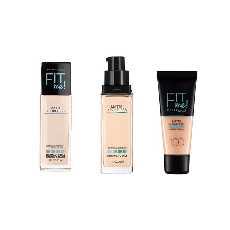 Kem nền mịn lì, tiệp mọi tone da Maybelline Fit Me Foundation Matte Poreless