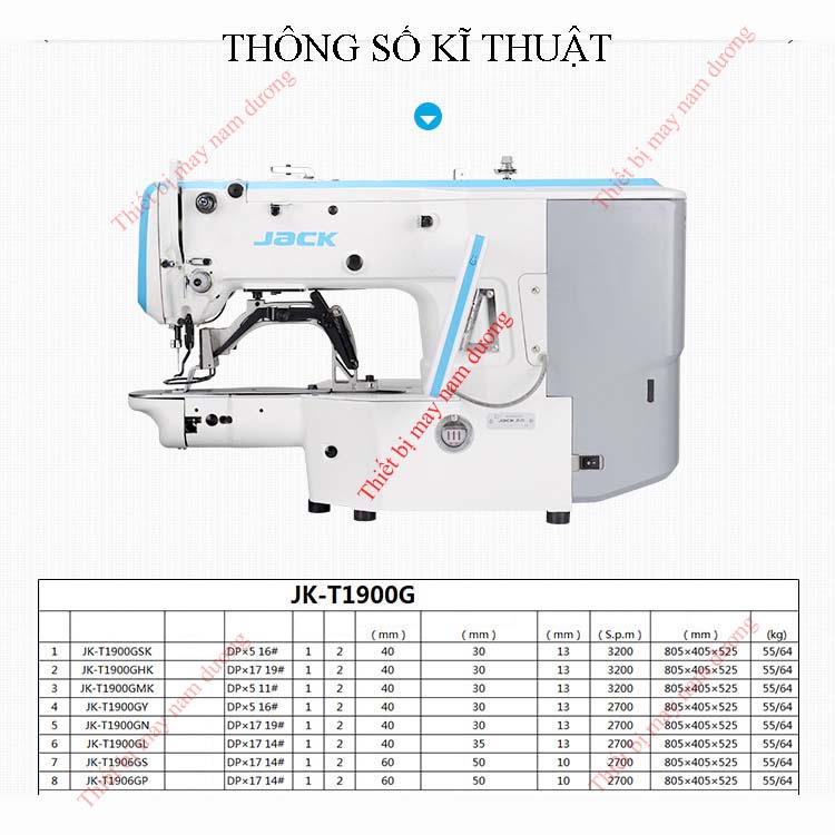 MÁY NÚT ĐIỆN TỬ CÔNG NGHIỆP JACK -JK-T1900G