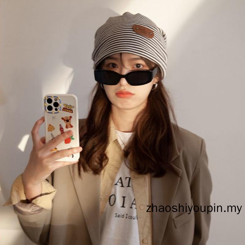 Mũ Trùm Đầu Bằng Cotton Mềm Thoáng Khí Phong Cách Hip Hop Cho Nam Và Nữ