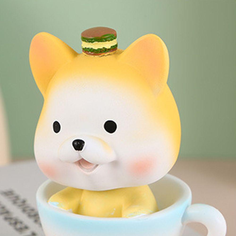 WTTLE Đồ trang trí Tượng Hươu / Mèo / Heo Trang Trí Phòng Khách