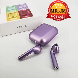 [ 10 Màu ] Tai nghe Bluetooth i12 Phiên Bản Nâng Cấp Cảm Ứng Cập Nhạy Chất Lượng Nâng Cấp Bảo Hành 1 Năm
