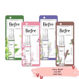 Xịt khử mùi Refre thiên nhiên
