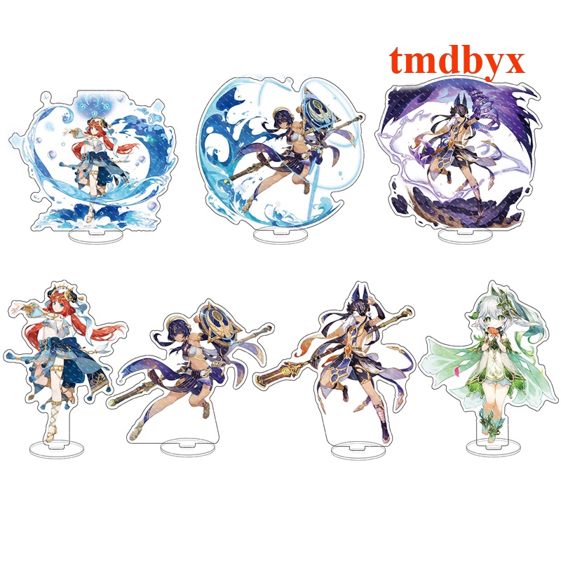 Tmdbyx Anime Genshin Va Chạm Ye Lan Kelly Ayato Thomas Đứng Để Bàn Trang Trí Sáng Tạo