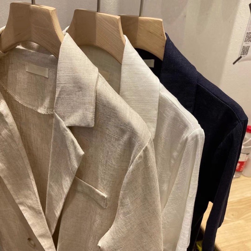 Blazer đũi 2 cúc 52620 CHERRYCOCO | BigBuy360 - bigbuy360.vn