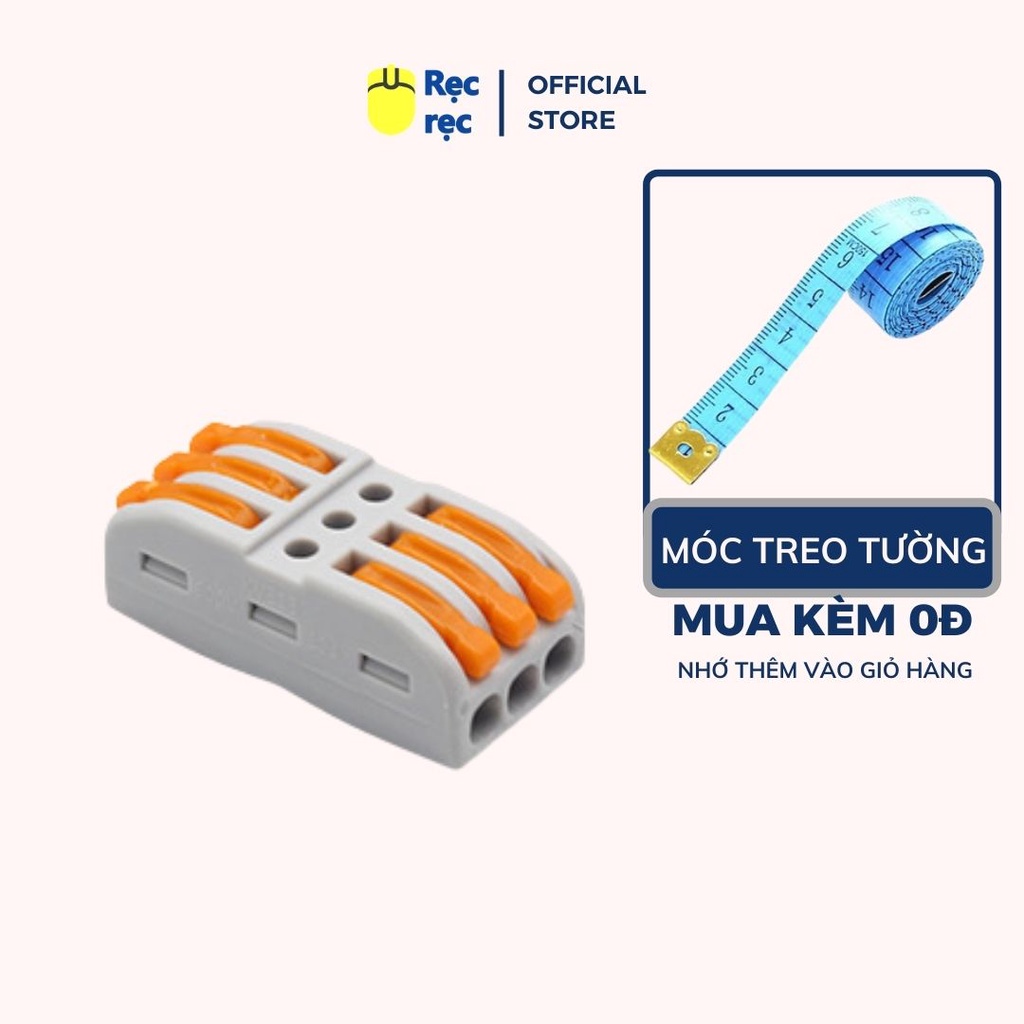 Cút đôi nối điện nhanh PCT-222 - chịu tải 32A