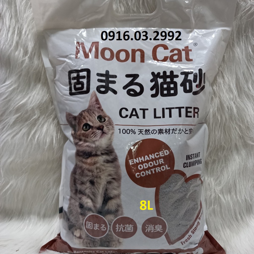 [Mã 44FMCGSALE1 giảm 10% đơn 250K] Cát vệ sinh cho mèo cát Nhật 16L, Cát vệ sinh cho mèo than hoạt tính