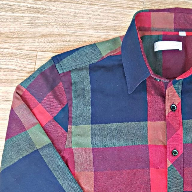 Sơ Mi Nam Hàn Quốc Sọc Caro Cao Cấp Chất Cotton Cực Mát | BigBuy360 - bigbuy360.vn