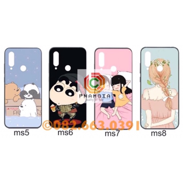 Ốp lưng vsmart joy 3 dẻo đen in hình đẹp, bền (P1)