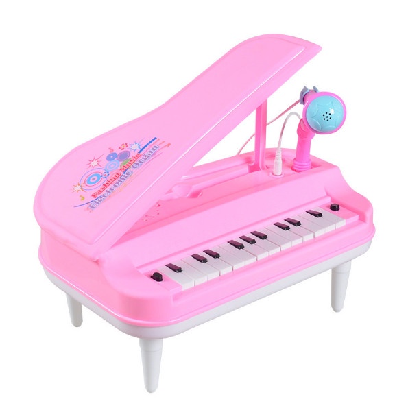 Đàn piano cho bé kèm mic, đồ chơi có nhạc