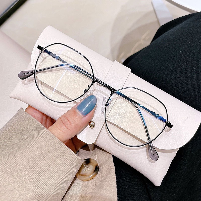 Kính Form tròn Nam Nữ 561 Chất liệu hợp kim titan hàn quốc kiểu dáng hot trend