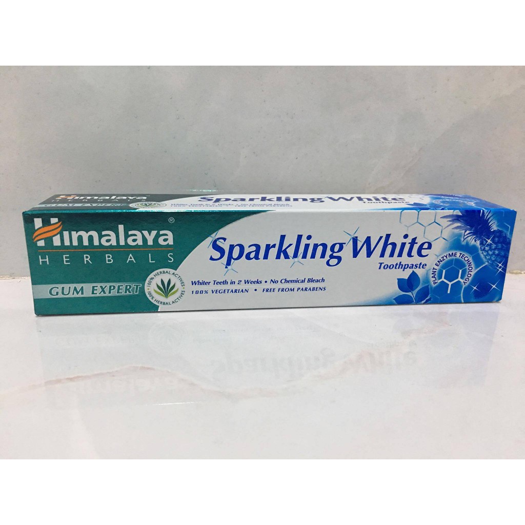 KEM ĐÁNH RĂNG TRẮNG SÁNG HIMALAYA SPARKLING WHITE TOOTHPASTE