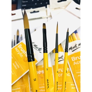Bộ 4 cọ vẽ Acrylic Mont Marte