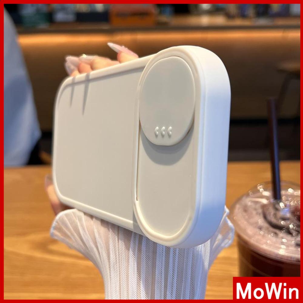 Ốp Điện Thoại TPU Mềm Chống Sốc Có Nắp Trượt Bảo Vệ Camera Cho iPhone 14 Pro Max 13 Pro Max 12 Pro Max 11 Pro Max