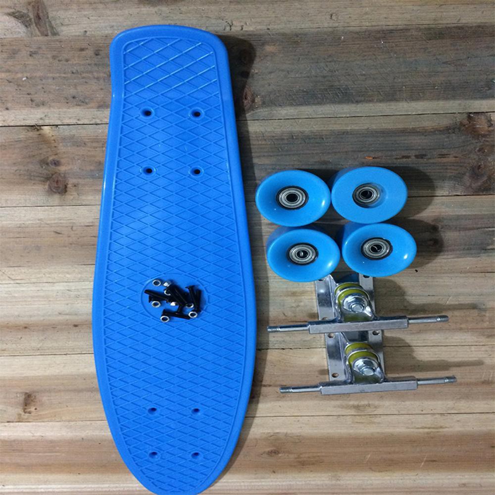 Ván trượt Skateboard thép nguyên khối Bánh 3 lớp Kamitoy - MS