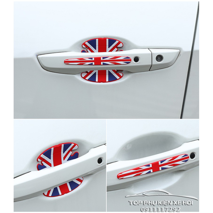 Bộ 8 decal dán chống xước tay nắm và hốc cửa xe ô tô | BigBuy360 - bigbuy360.vn