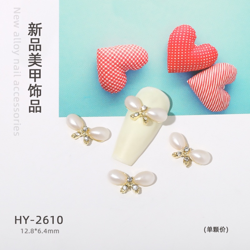 [Hàng mới về] Phụ kiện trang trí móng tay nghệ thuật nhiều mẫu xinh xắn thời trang tùy chọn
