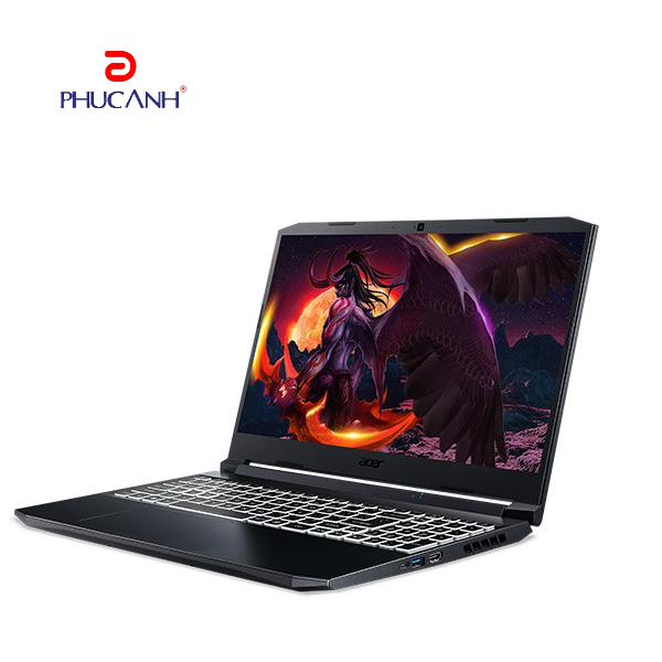 Laptop Acer Nitro Eagle AN515 57 720A NH.QEQSV.004 (Core i7 11800H/8Gb/512Gb SSD/15.6" FHD/RTX3050Ti 4GB/Win11/Black.