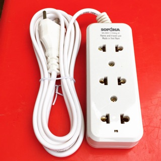 Ổ cắm chống cháy Sopoka chịu tải 1200w ( dây dài 2,5 - 4,5m)