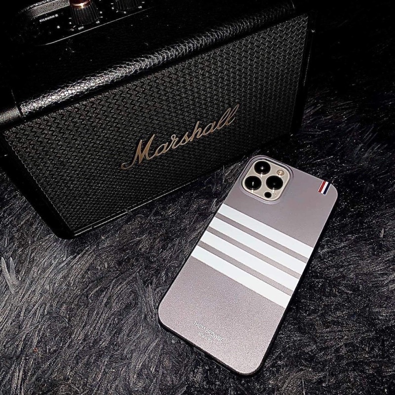 ỐP ĐIỆN THOẠI THOMBROWNE XÁM 13 13Pro 13Promax 12 12Pro 12Promax