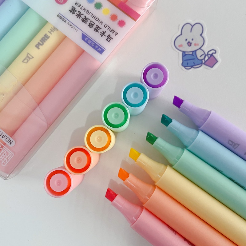 Set 6 bút Ruixiang màu sắc xinh xắn dùng để vẽ graffiti