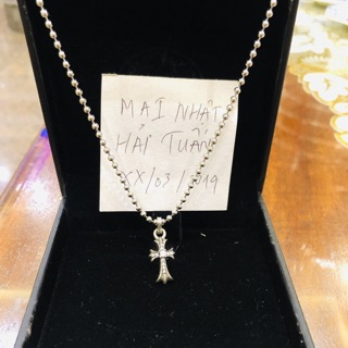 Dây chuyền bạc chrome hearts