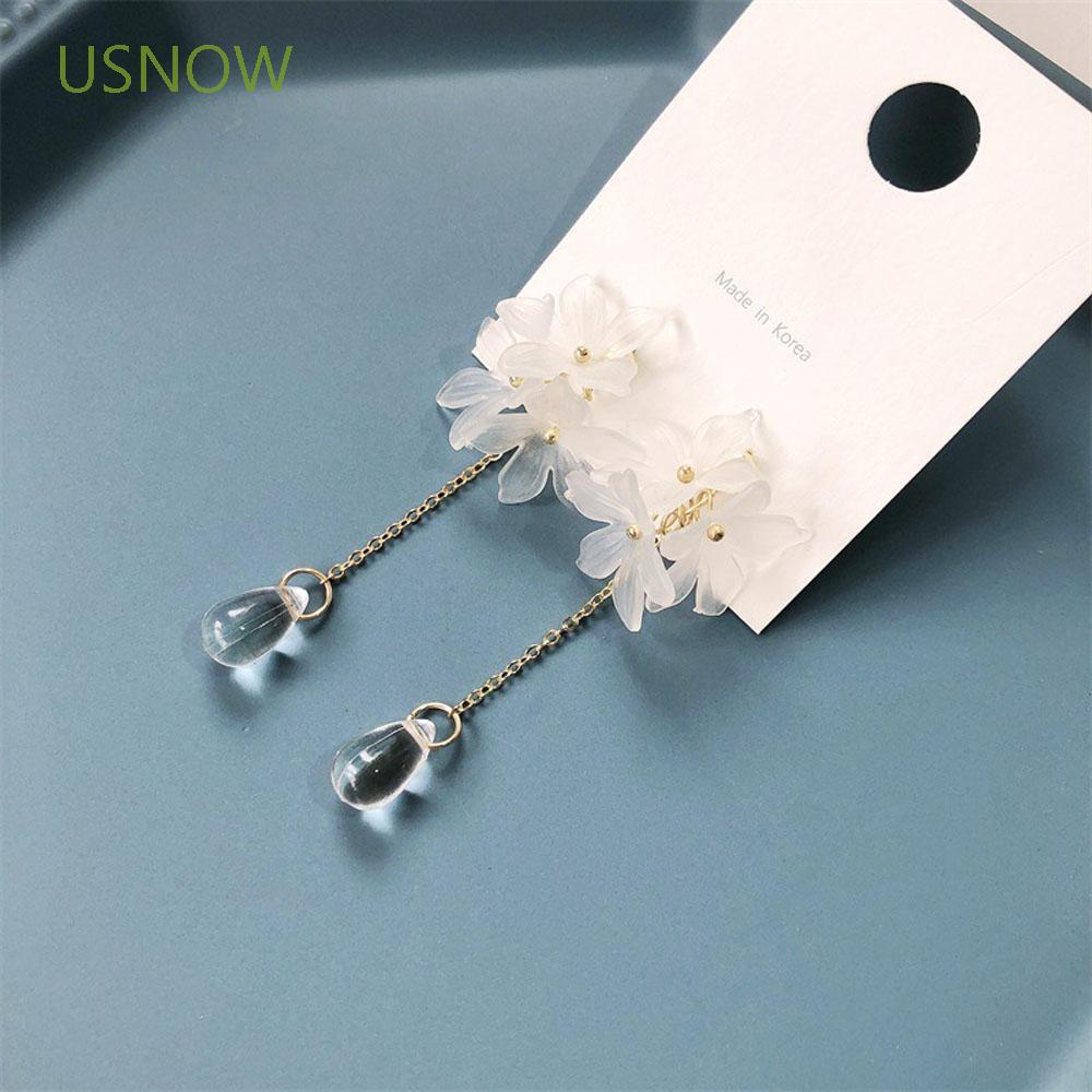 Khuyên Tai Nữ Trang Dáng Dài Hình Hoa Cúc