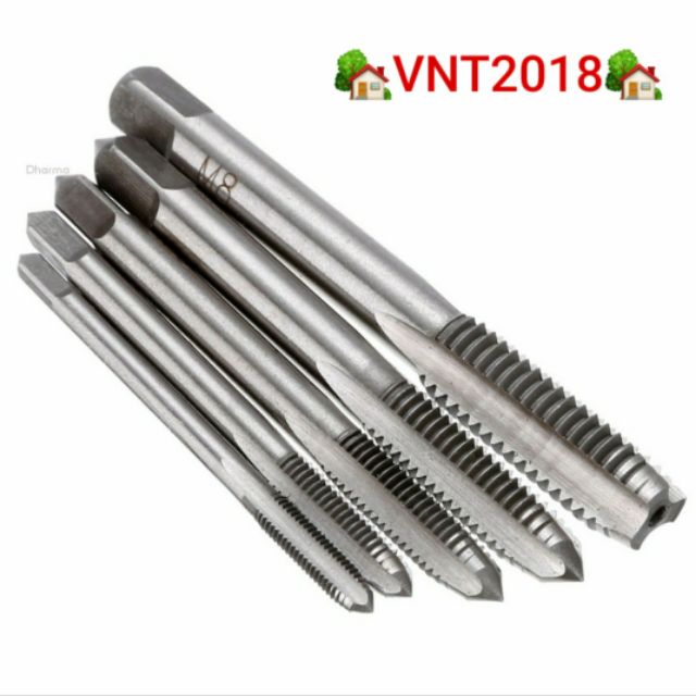 Bộ 5 mũi khoan taro M3/M4/M5/M6/M8