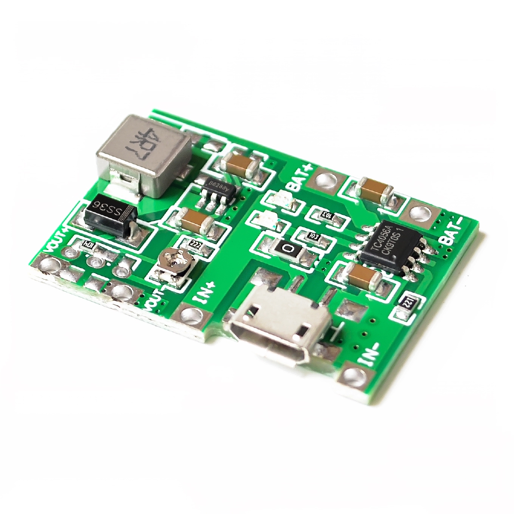 Bảng Mạch Tăng Áp 18650 3.7V 4.2V DC-DC TP4056