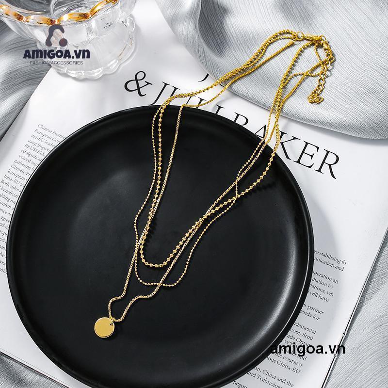 ✨✨Vòng cổ Nhiều Lớp Thiết Kế Đơn Giản Xinh Xắn