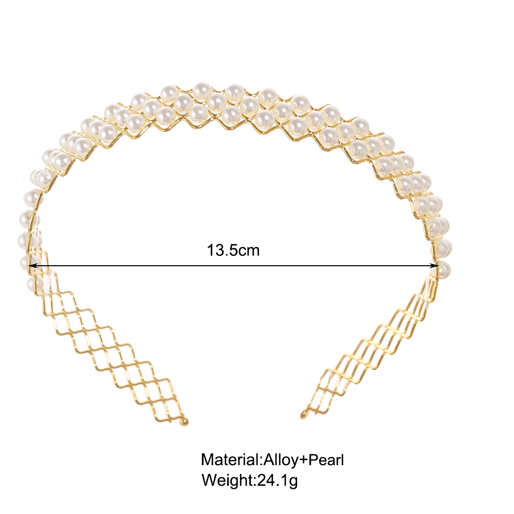 Băng đô cài tóc thiết kế bươm bướm/ đính hạt ngọc trai nhân tạo phong cách Hàn Quốc thời trang