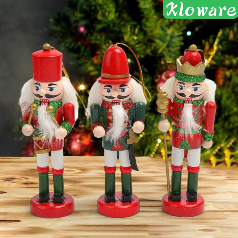 [Kloware] Set 3 Tượng Người Lính Trang Trí Giáng Sinh Cho Xe Hơi