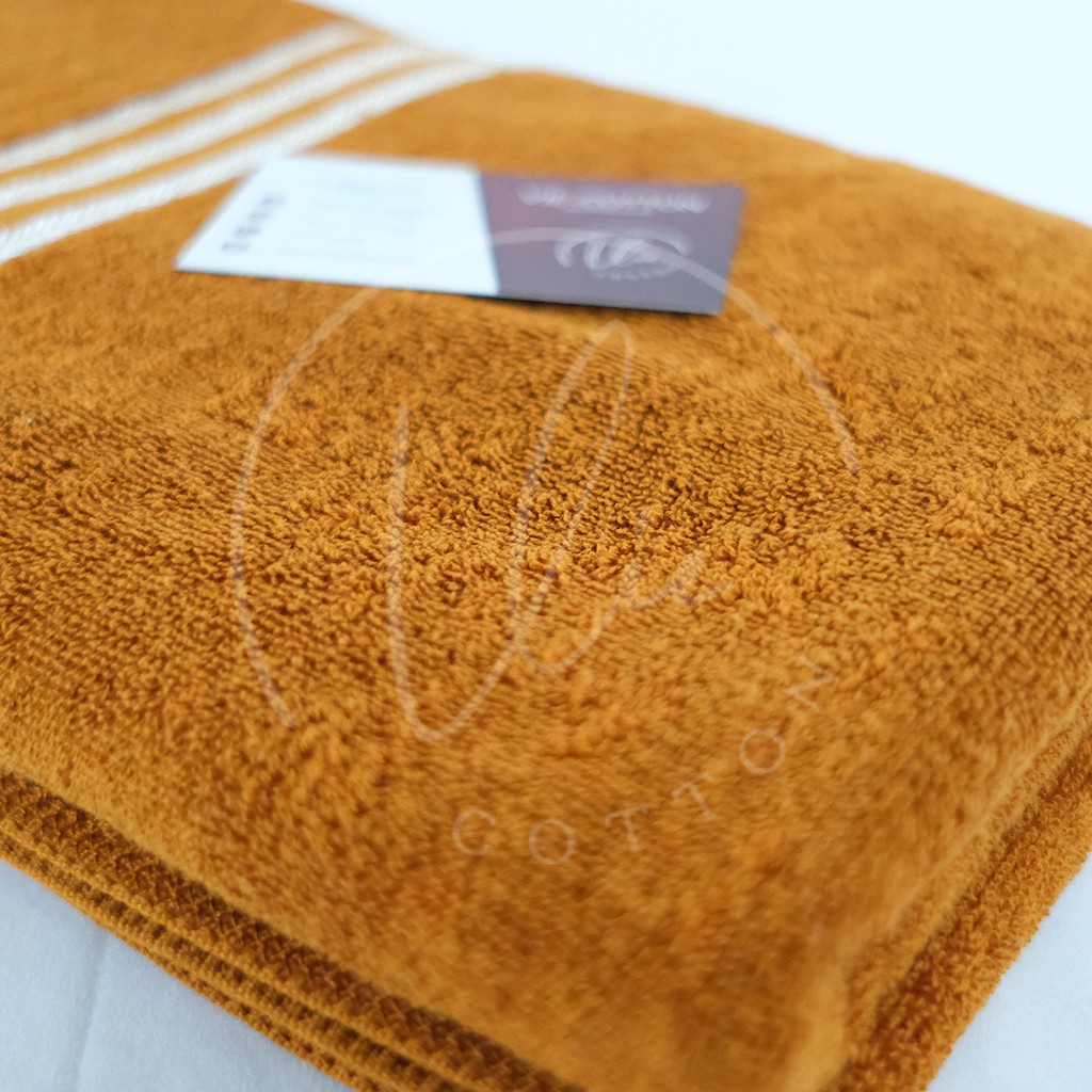 Set 2 khăn tắm 70x140cm VIECOTTON Ver2 100% cotton siêu thấm hút cam kết giao đúng màu