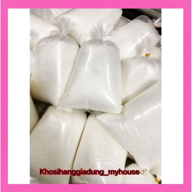 Đường cát trắng hạt nhuyễn, Đường vàng ngà hạt to Thái Lan 1kg
