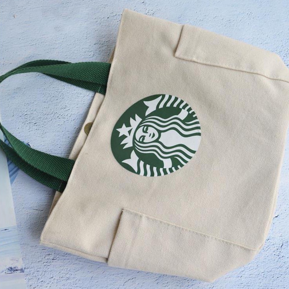 Túi đựng hộp cơm trưa Starbucks phong cách Nhật Bản dễ thương