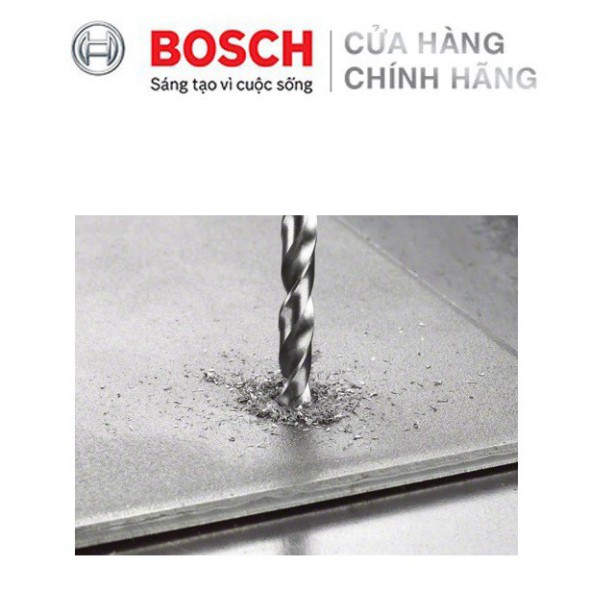 [HÀNG CHÍNH HÃNG] Mũi Khoan Sắt Bosch HSS-G (Hộp 10 Mũi)