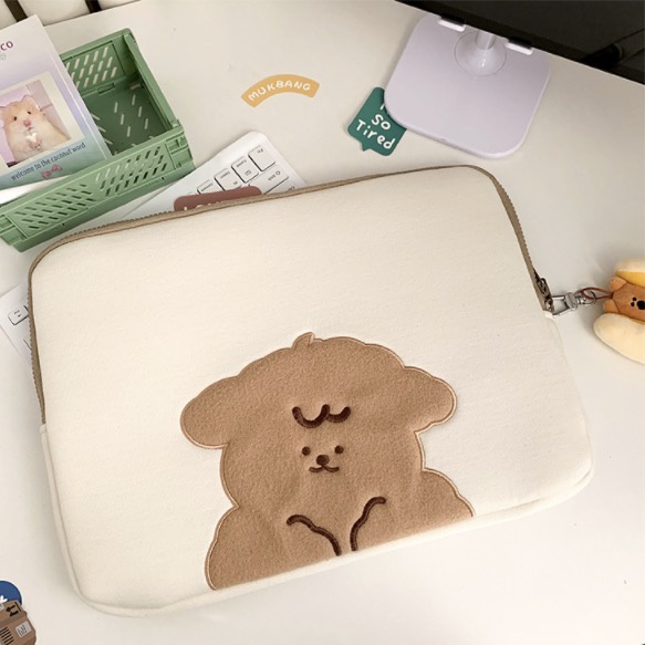Túi đựng laptop họa tiết chú cừu nhỏ dễ thương kích thước 10/ 11 Inch 13/ 15 Inch