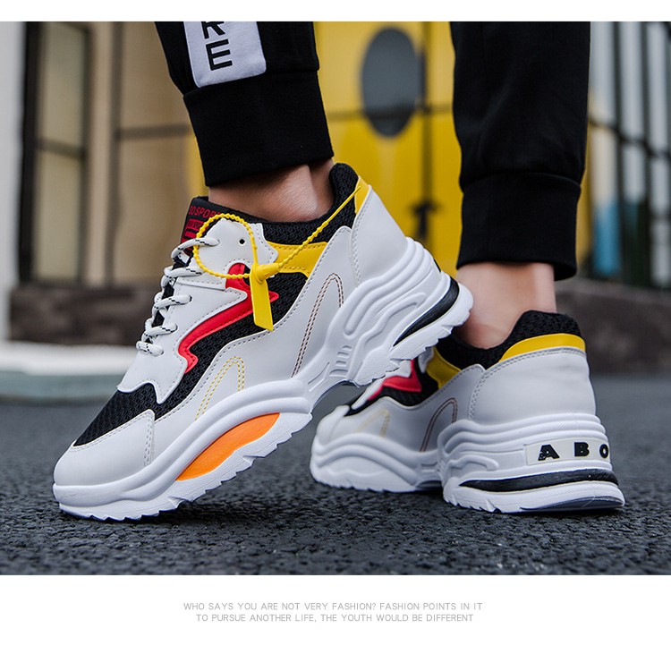 Giày Sneaker nam độn đế 5cm ABO - G038 | BigBuy360 - bigbuy360.vn