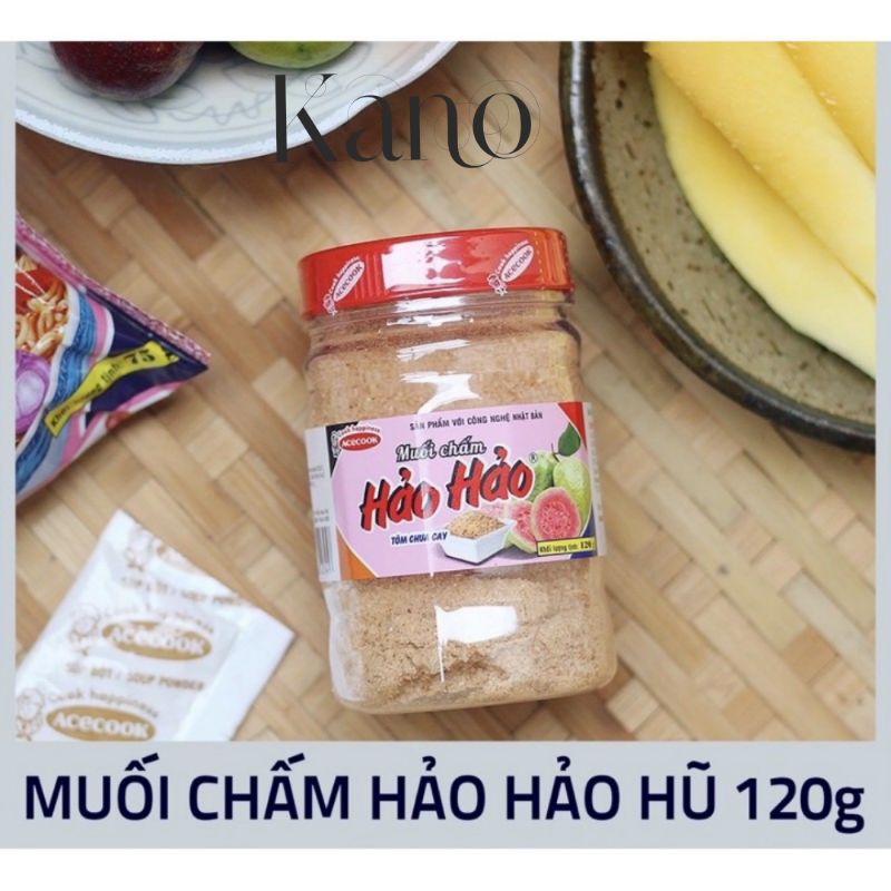 MUỐI CHẤM HẢO HẢO TÔM CHUA CAY CHÍNH HÃNG HŨ 120G