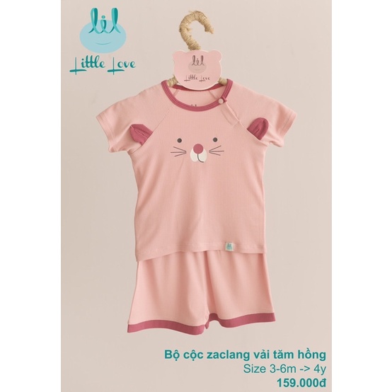 Bộ cộc tay Zaclang Bamboo by LIL