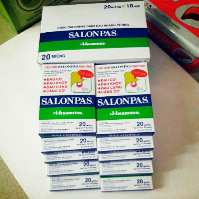 Cao dán Salopas 1h lớn
