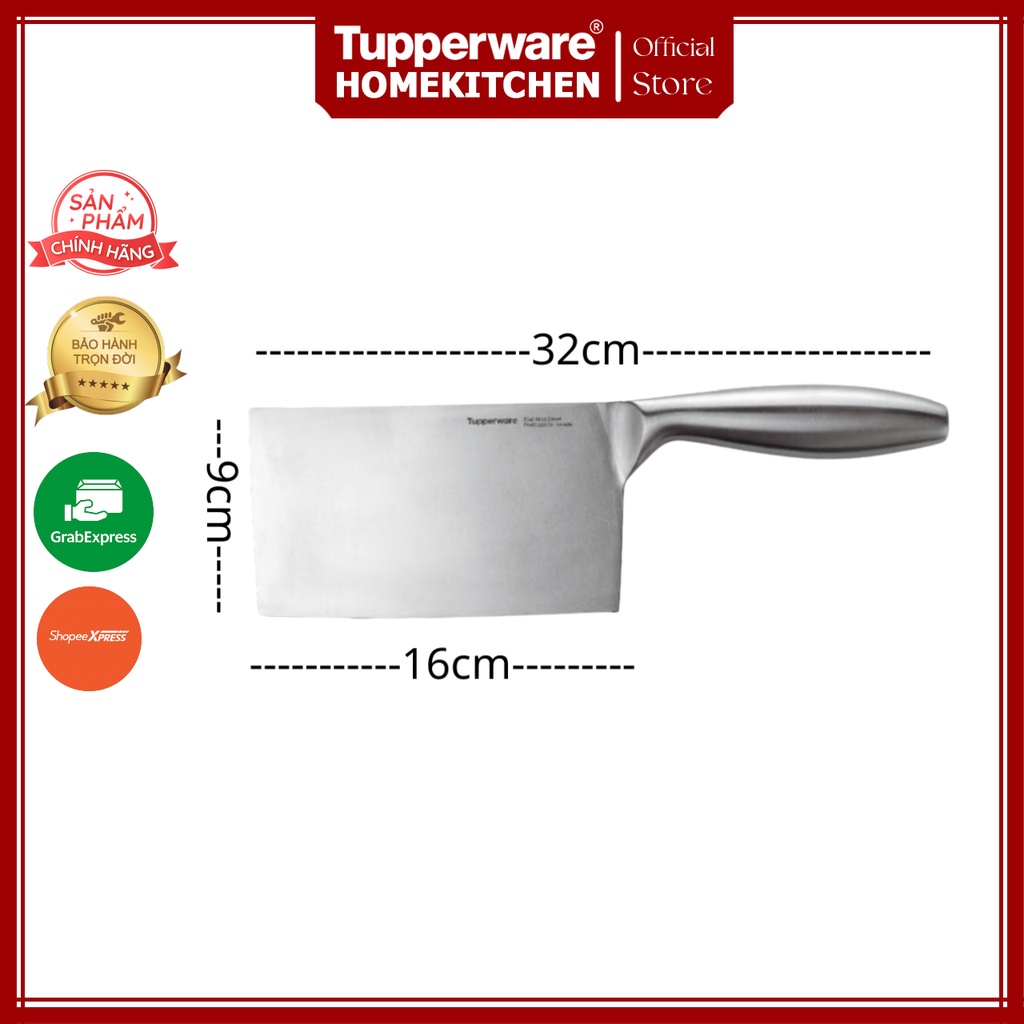 Dao chặt xương Pro-Asian Cleaver - Tupperware