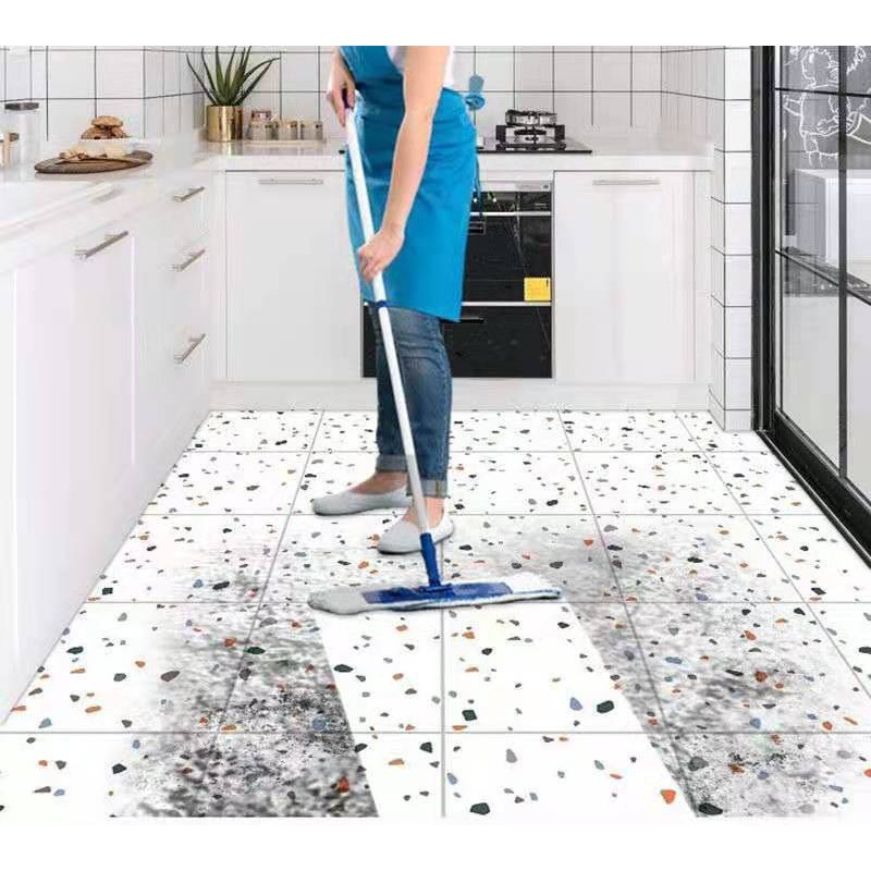 Giấy dán tường giả gạch chống thấm nước trang trí nhà cửa đẹp mắt